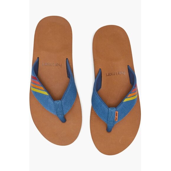 Hari Mari Men Size 10 Del Mar Harbor Flip Flops Comfort Memory Foam main image 4